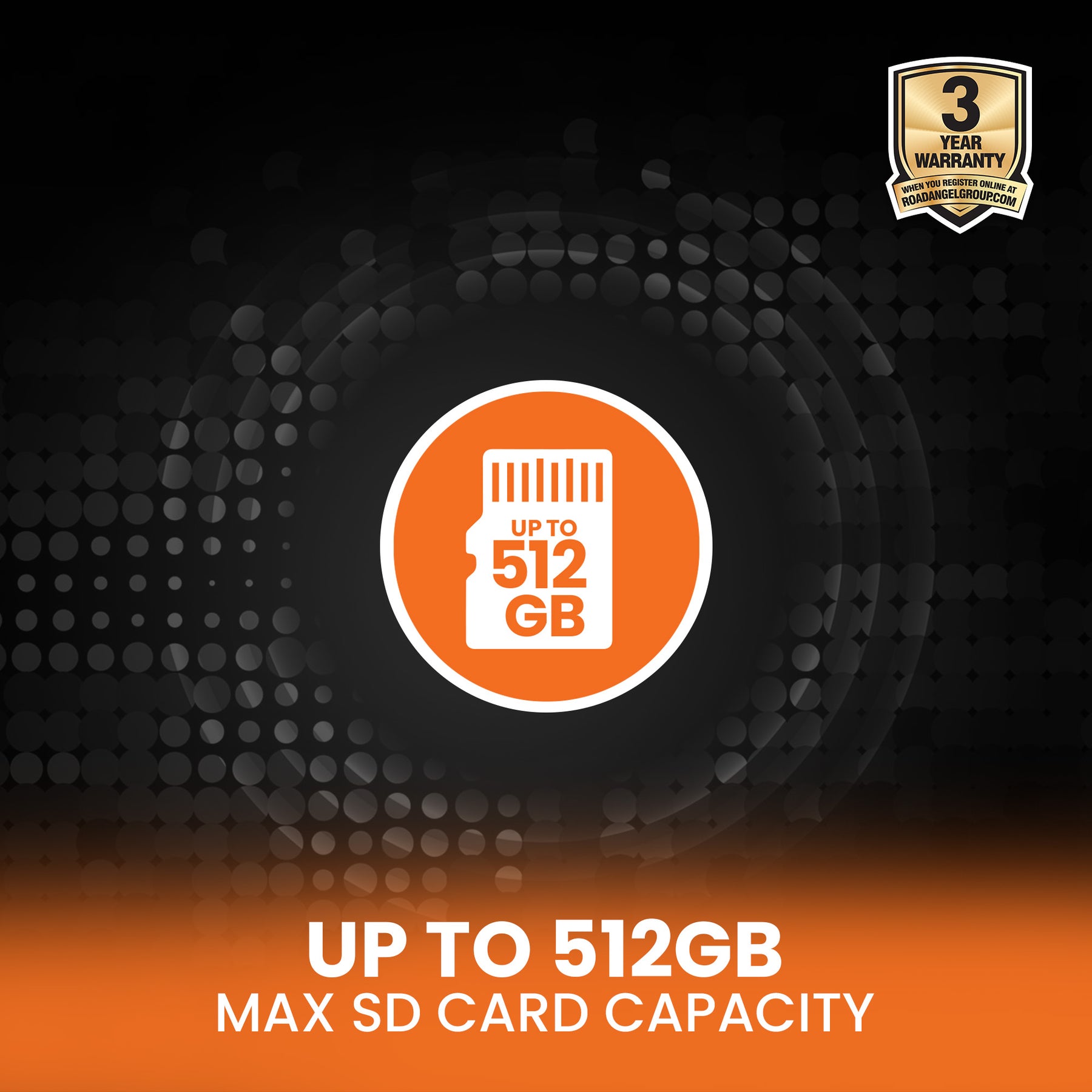 NEW - Road Angel Halo Elite 4K (2160p) & 1K (1080p) Dual Dash Cam With Sony Starvis 2 Enhanced Night Vision Video Technology!- With Free Hardwiring Kit!