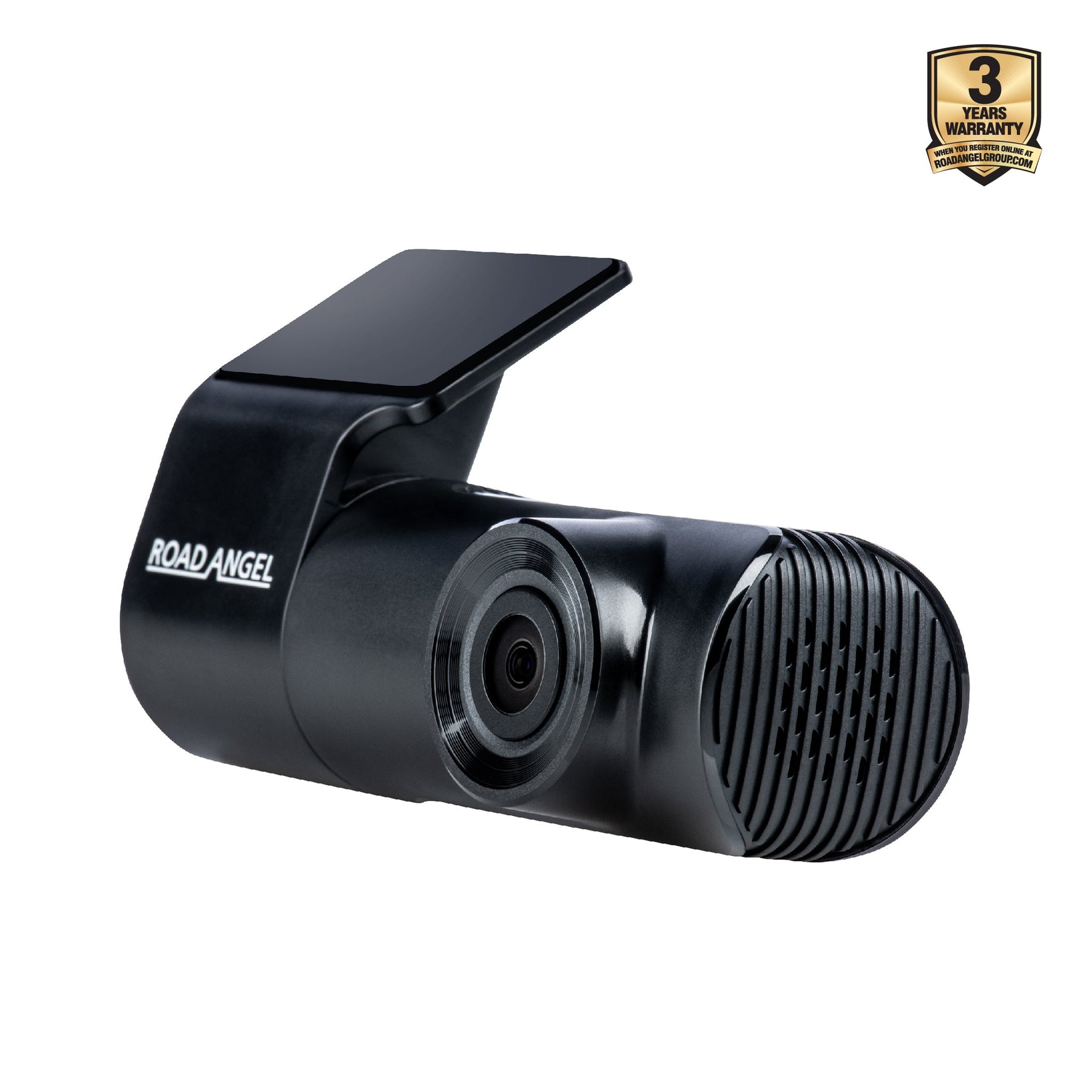 NEW - Road Angel Halo Start 1080p Full HD Compact Dash Cam With Quick Release Mount with 64GB SD Card & Hardwiring Kit Bundle