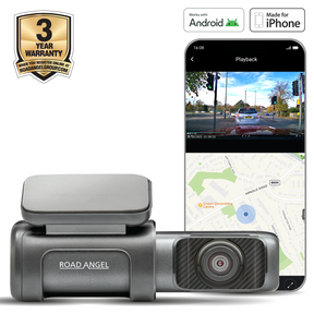 Road Angel Halo Ultra 4K Dash Cam - With Parking Mode & Internal 64GB SSD Memory
